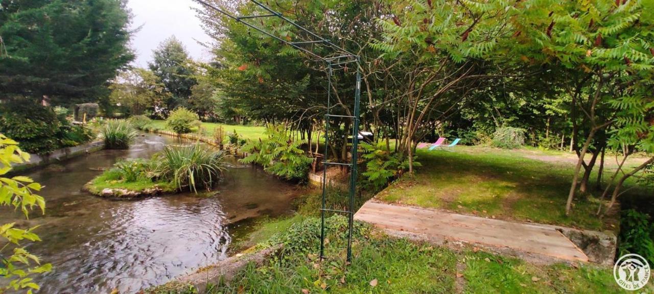 לינה וארוחת בוקר Milly-sur-Therain Au Fil De L'Eau מראה חיצוני תמונה